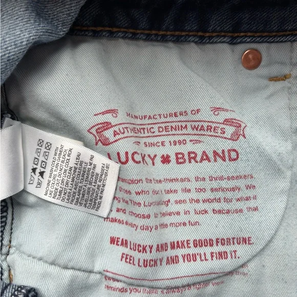 Lucky Brand Long Denim A line Skirt size 29 - Picture 2 of 8